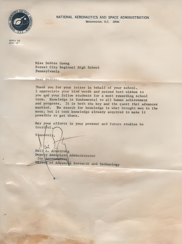 The First Man on the Moon honors a teacher’s mission